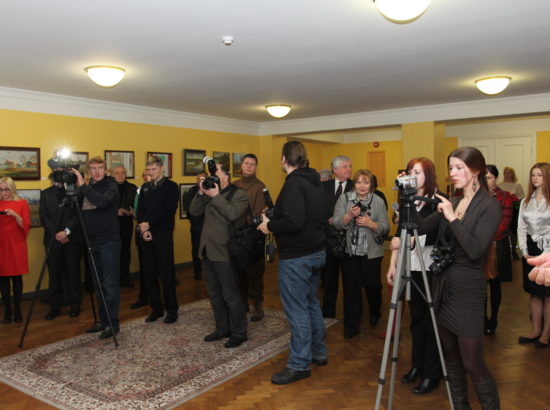 Vene Kunstnike Ühenduse Eestis näitus "Vaba käega tõmmatud Mihhailovskoje"